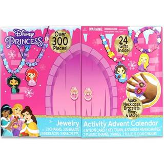 Tara Toys: Disney Princess DIY smykker aktivitet halsk?de adventskalender sjov og let at g?re for din lille prinsesse i alderen 3 og op