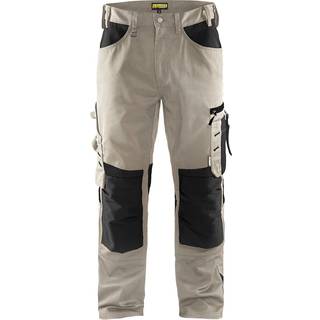 Blåkläder 1556 Håndværker Buks / Håndværker Arbejdsbuks - C56 - Grå/Sort