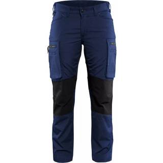 Blåkläder 7159 Dame Service buks med stretch / Dame Service buks med stretch - C40 - Marineblå/Sort