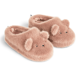 Liewood Aviaja Bjørnetøfler Pale Tuscany  Bear Slippers-22-23 EU  Brun  22-23 EU  unisex