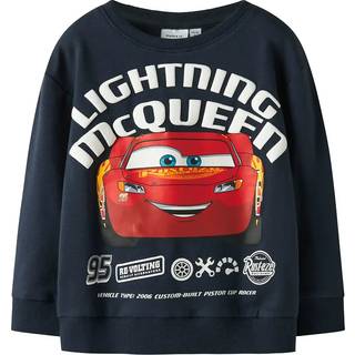 Osvaldo Cars Sweatshirt, Navy Blazer, 92 cm