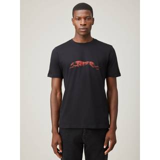 HUGO HUGO T-shirt med hundetryk