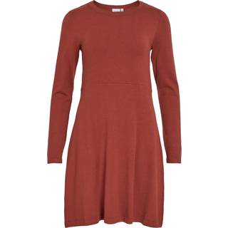 Vihellie Langærmet Kort Kjole