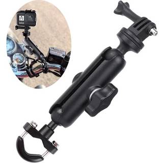 Karuizi 360 Roterende sportskamera Bracket Motorcykel Mount til Go Pro Hero10/9/8/Max/7/6/5/4 Action Camera Moto Bike Hovar Mount U-formet styrbe