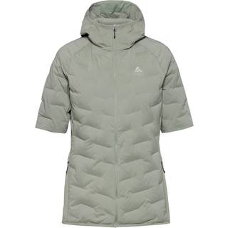 Odlo Women's Zeroweight Insulator S/S Vest Vintervest Damer størrelse L farve olivengrøn