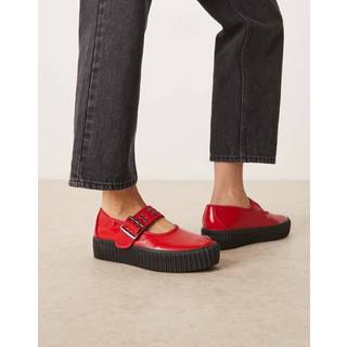 Vans - Mary Jane Creeper Shoes, Man, Red, Size: 40 - Red - 40