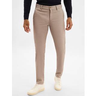 Alberto Herren Hosen blau meliert