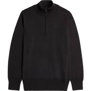 Premium Core Half Zip Knit - Black - Men