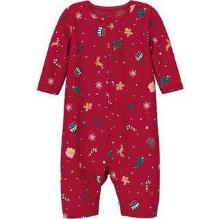 NAME IT Jule Natdragt Vismas Jester Red