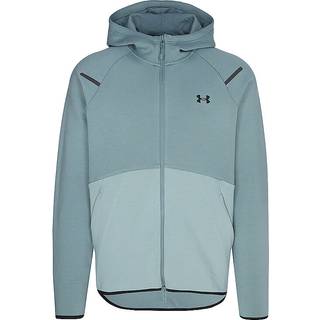 Under Armour Unstoppable Fleece Men's Full-Zip Hoodie Jasper Blue / Serpentine / Black XXL
