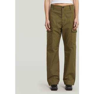 Regular Cargo Pants - Green - Women