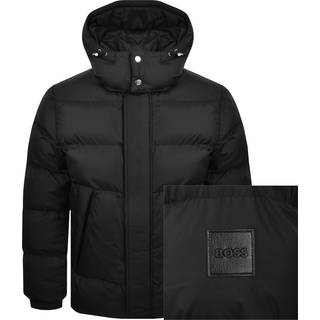 BOSS Black Herren Jacken schwarz unifarben