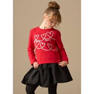 Angel & Rocket Angel & Rocket Noelle Pailletter Hjerte Langærmet Top