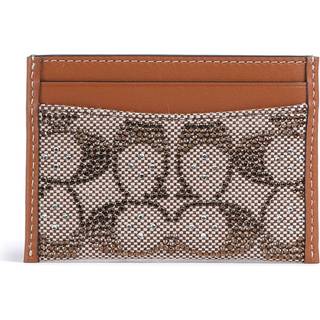 Coach Essential Signature Kortholder lysebrunt