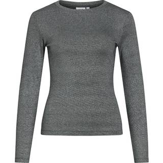 Vicatrea Crewneck Top Med Lange Ærmer