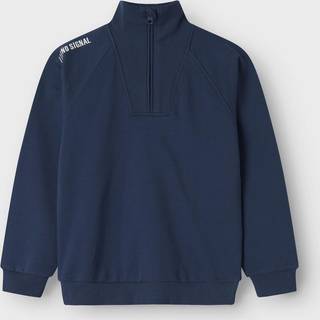 NAME IT Sweatshirt Half Zip Obie Insignia Blue