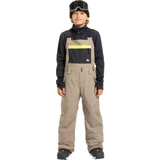 Quiksilver Kid's Mash Up Bib Skibukser Børn størrelse XL - 16 Years farve beige