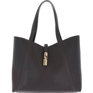 Furla Goccia L Shopper taske mørkegrå