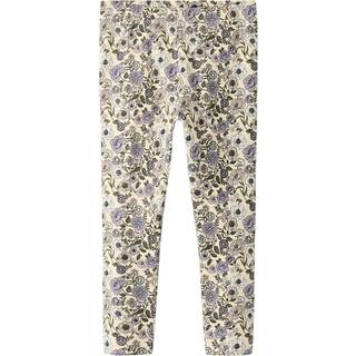 Name It Nikala Leggings - Buttercream/Big Flower