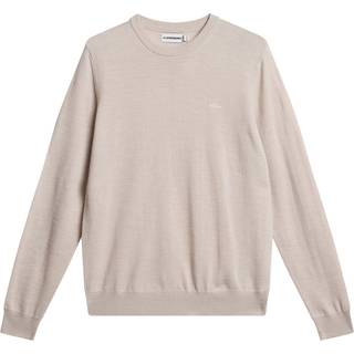 J.Lindeberg Keane Merino Crew Neck Moonbeam Melange