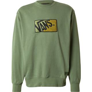 Vans - 2-Tone Crew Sweater, Man, Green, Size: M - Green - M