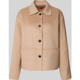 Relaxed fit jakke med knapper foran