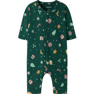 Vismas Baby Natdragt. Botanical Garden Xmas AOP, 56 cm