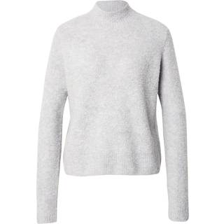 Højhalset sweater i uldblanding med kashmir