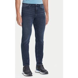 Slim fit Delaware-jeans i blå denim med mekanisk stræk