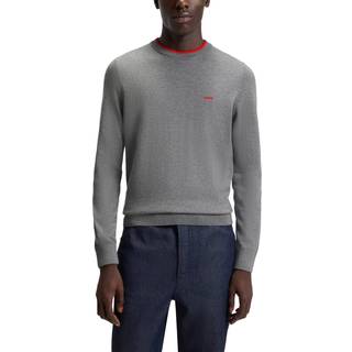 Sweater med almindelig pasform i bomuldsblanding