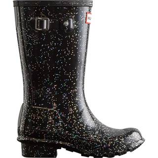 Hunter Junior Originals Giant Glitter Gummistøvler Black  Black 37 EU  Sort  37 EU  kvinde