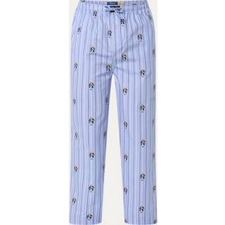 Polo Ralph Lauren Cotton Striped Pyjama Pants Blue