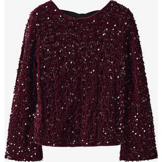 NAME IT Paillet Bluse Rusitta Burgundy