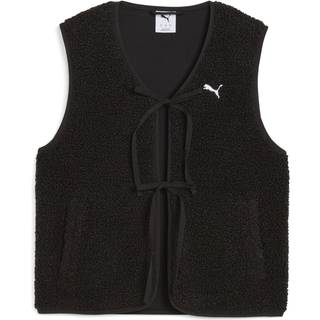 PUMA Wardrobe Essentials Polar Fleece Gilet Women, Clothing, Black, XL
