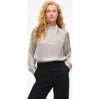 Visofie Højhalset Top Med Lange Ærmer