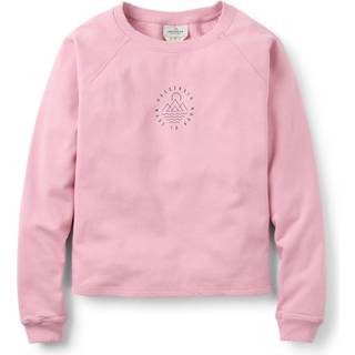 Passenger Women's Remote Recycled Cotton Sweatshirt Longsleeve Damer størrelse M farve pink