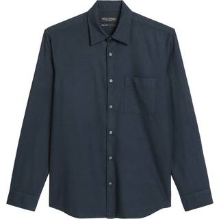 Marc O'Polo Herren Hemd blau