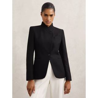 Reiss Reiss Manon uld-blend-wrapover-blazer