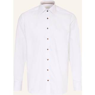 COMFORT FIT Shirt in white structured