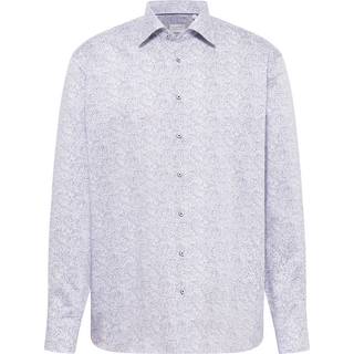 COMFORT FIT Shirt in dark blue printed