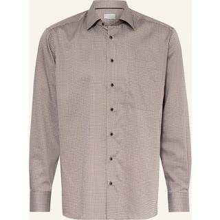 COMFORT FIT Shirt in almond printed