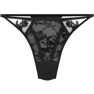 Hunkemöller Julia g-streng med høj benudskæring sort - L