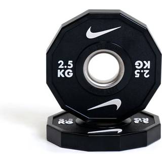 Nike Strength Pro Urethane Plates, Vægtskiver PU Black/White Vægt 2,5 kg
