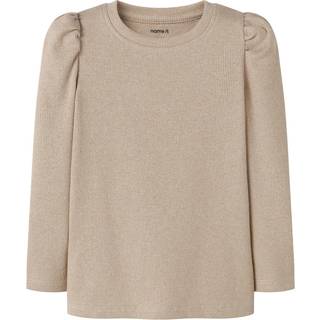 NAME IT Glimmer Bluse Siclo Cement