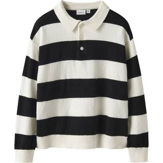 NAME IT Polo Streiktrøje Obert Black