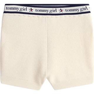 Tommy Girl Pure Wool Logo Knit Shorts