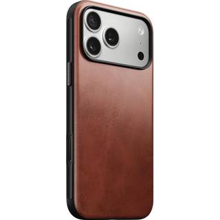 Nomad iPhone 17 Pro Max Modern Case Horween Leather MagSafe Olde Dublin