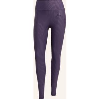 Optime AOP fuld længde tights - Aurora Plum - XL