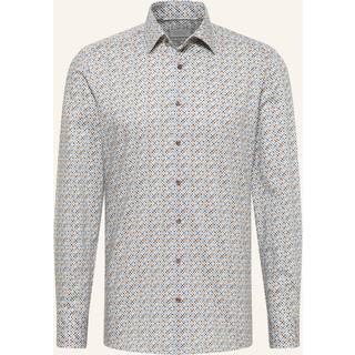 SLIM FIT Dynamic Cotton in blue printed
