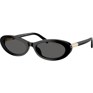 Tiffany Kvinde Tiffany TF4250 8001S4 Solbriller Acetat Sort Grå Rund Normal